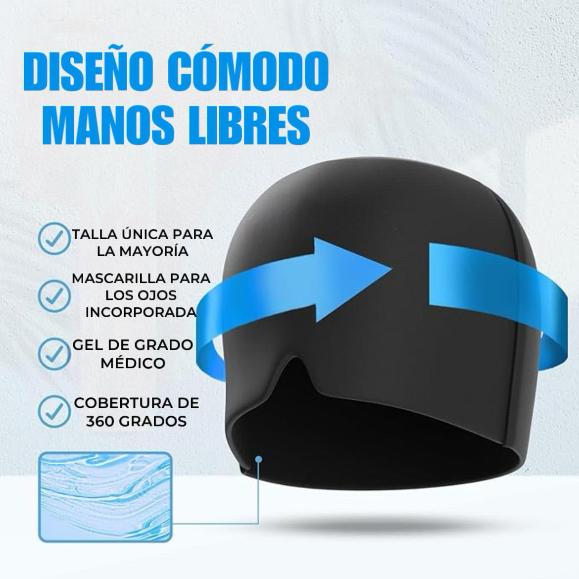 Gorro Anti-Migraña de Gel